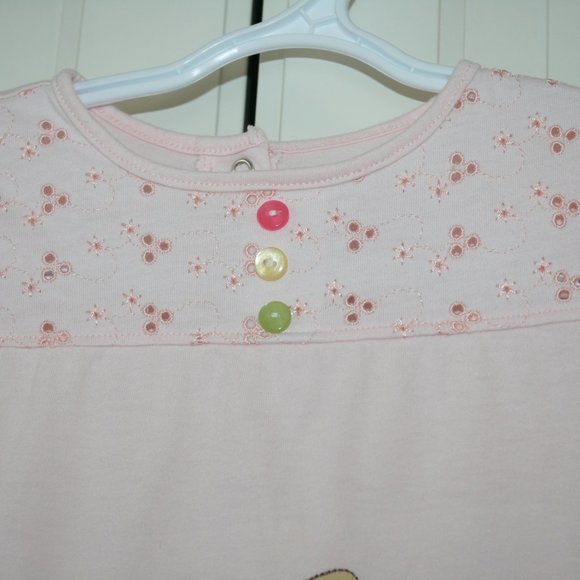 5/$20 Baby girl long t-shirt bunny 6-12 months - Picture 7 of 13